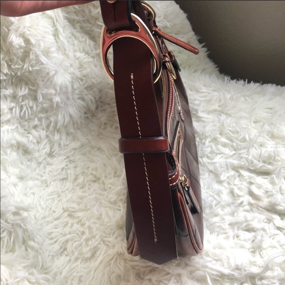 Dooney and Bourke Crocembossed hobo purse - Picture 3 of 7